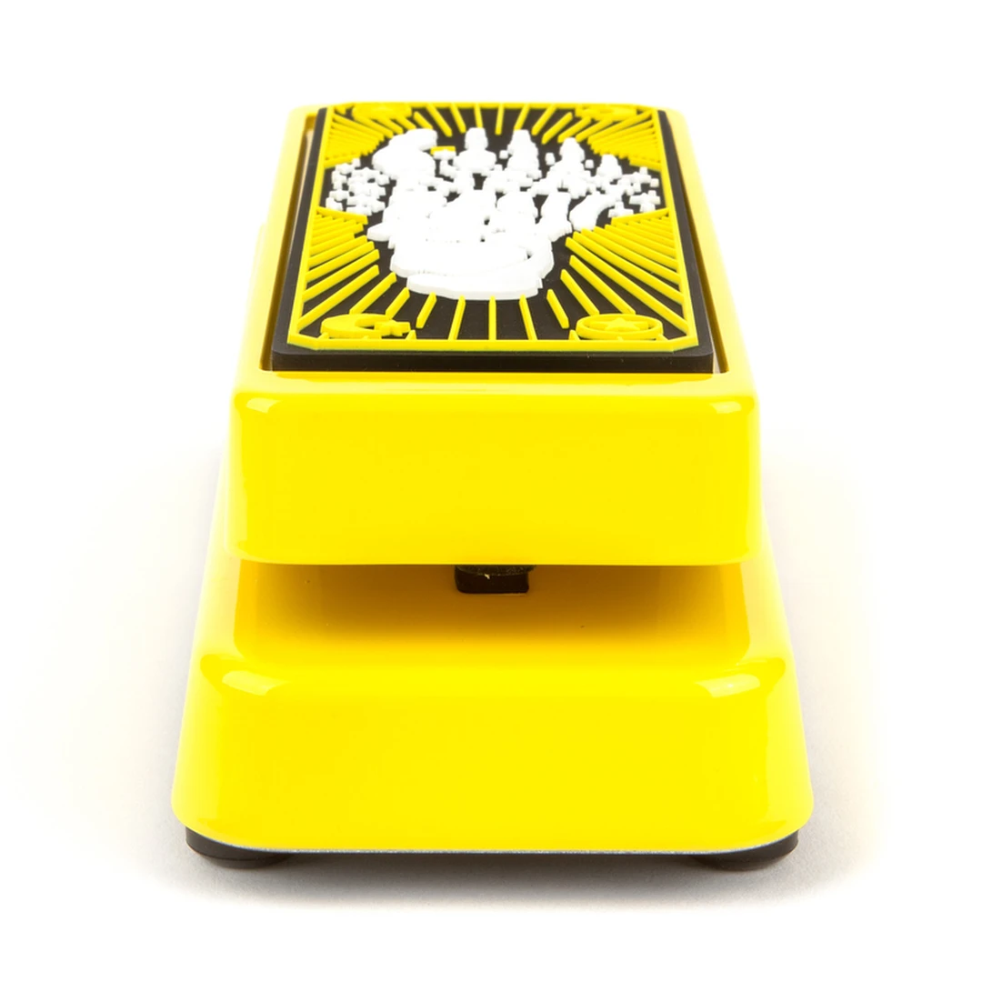 Педаль эффектов Dunlop KH95Y Kirk Hammett Cry Baby Wah Limited Edition Yellow Sparkle