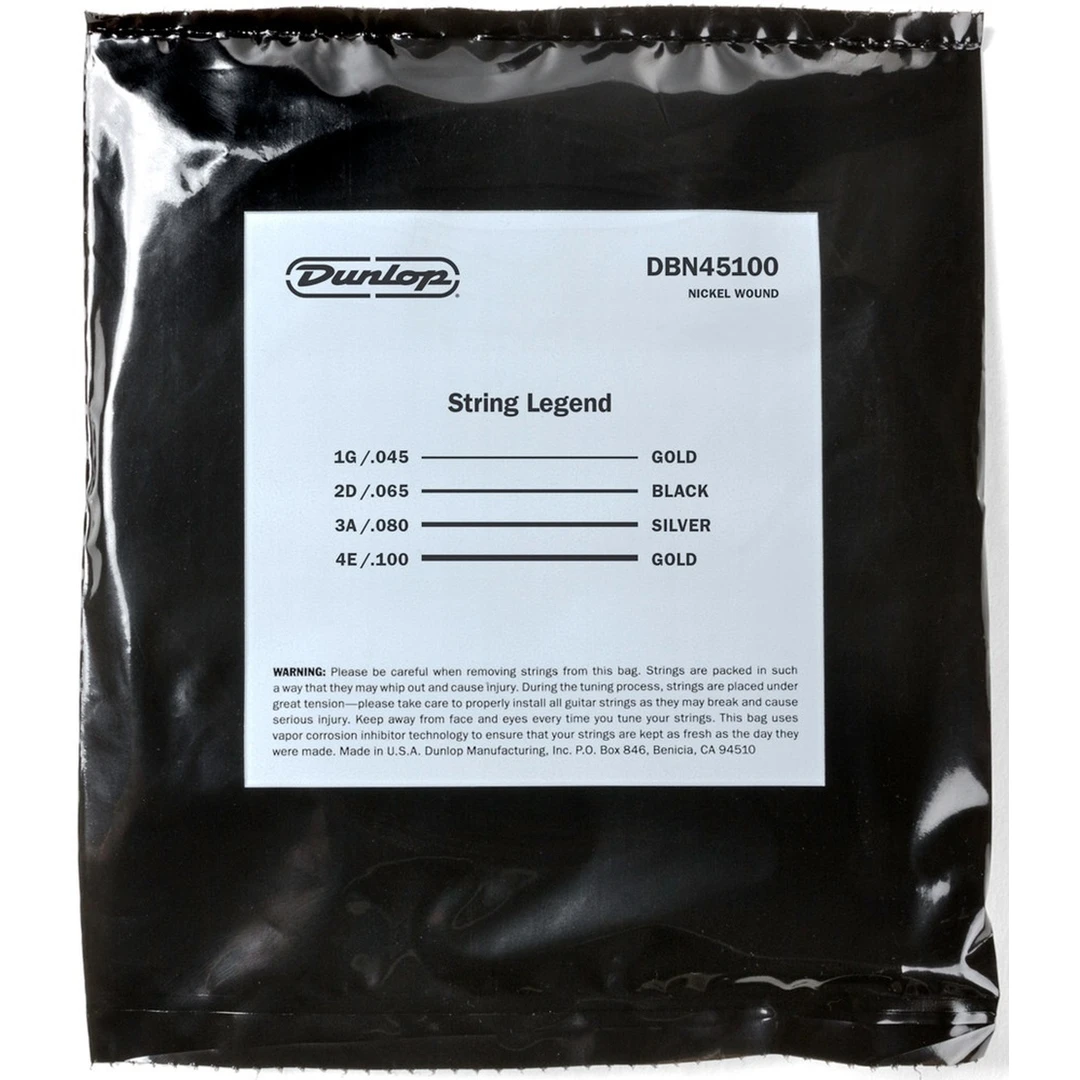 Струны для бас-гитары Dunlop DBN45100 45-100