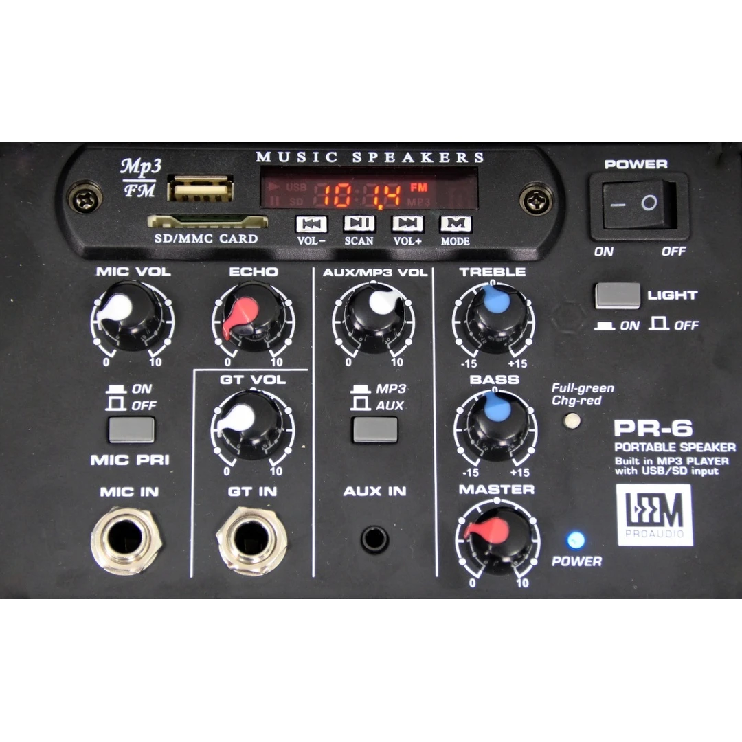Портативная акустическая система Leem PR-6