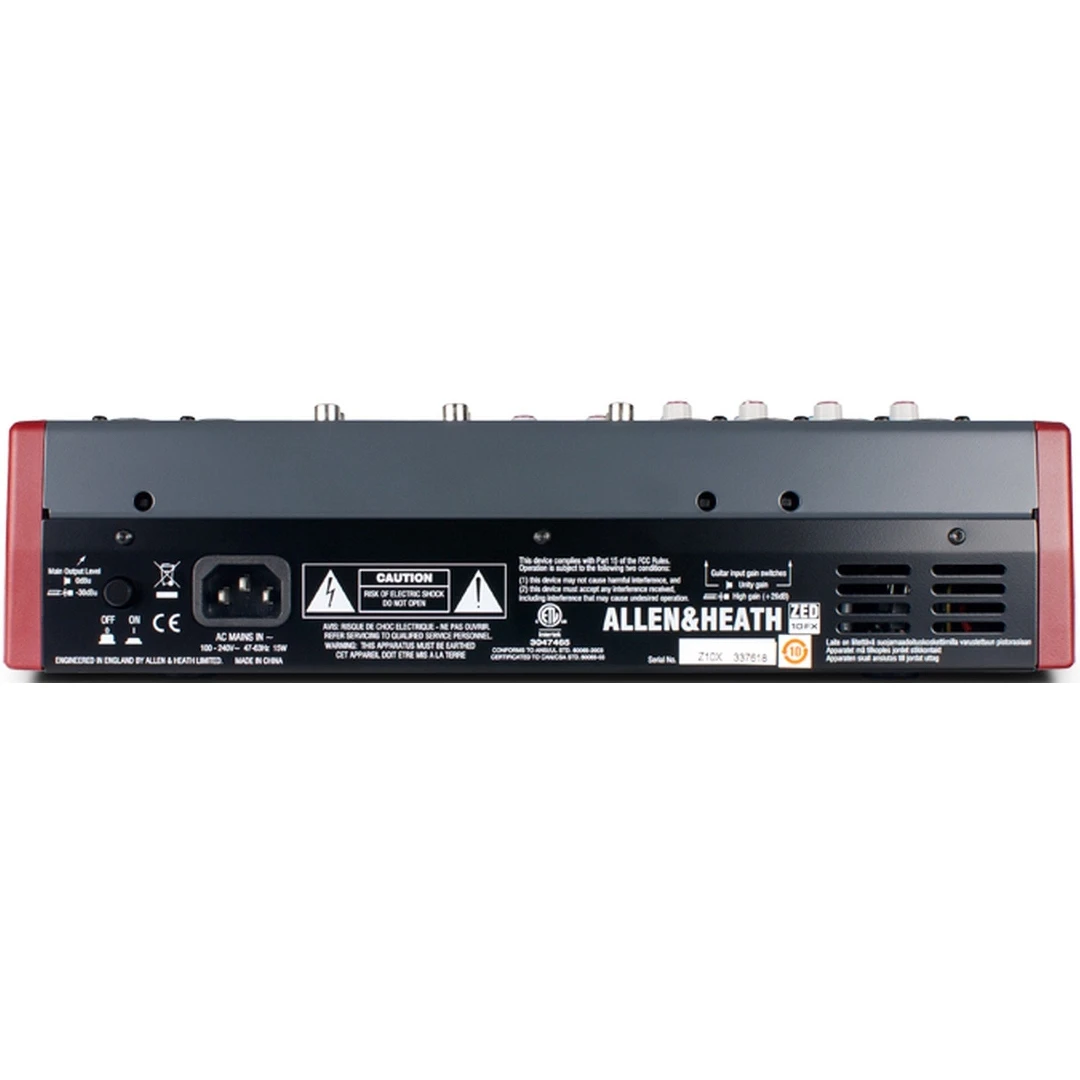 Микшерный пульт Allen & Heath ZED-10FX