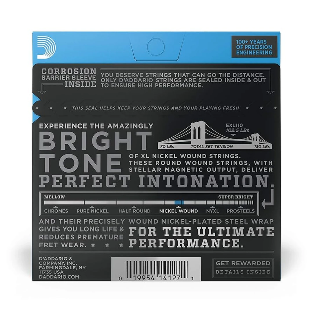 Струны для электрогитары D'Addario ESXL110 10-46