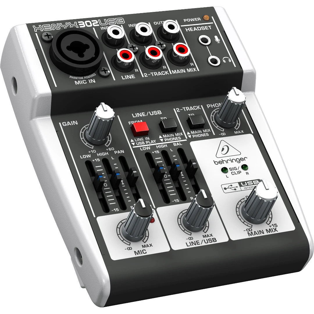 Микшерный пульт Behringer 302USB