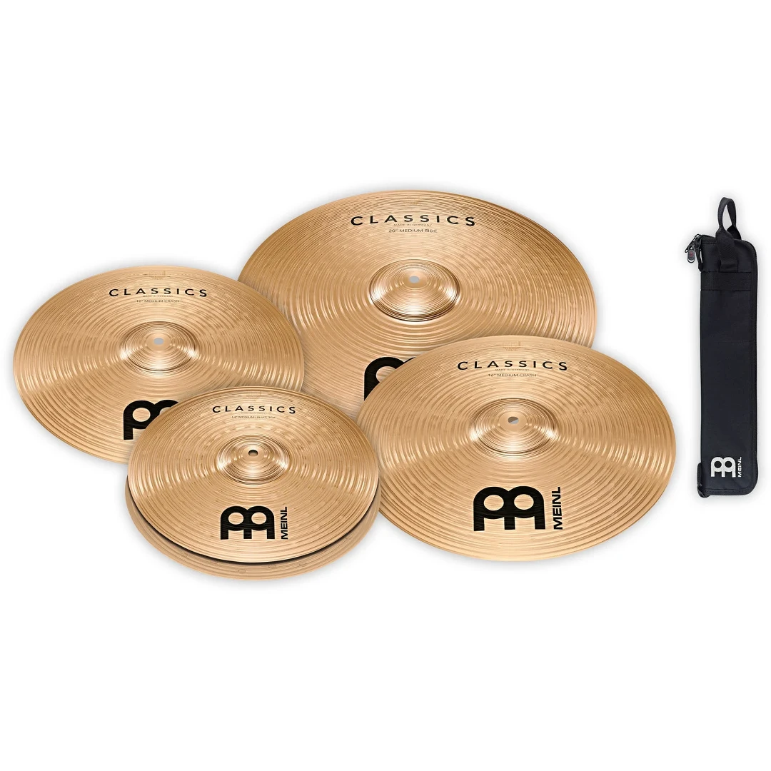 Комплект тарелок Meinl CC14161820M Classics Custom Complete Cymbal Set (14/16/18/20)