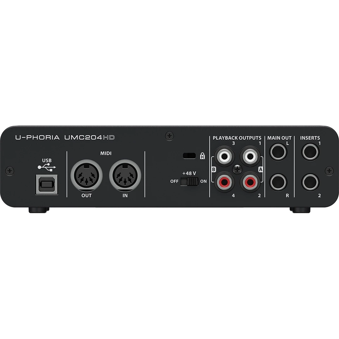 Аудиоинтерфейс Behringer UMC204HD
