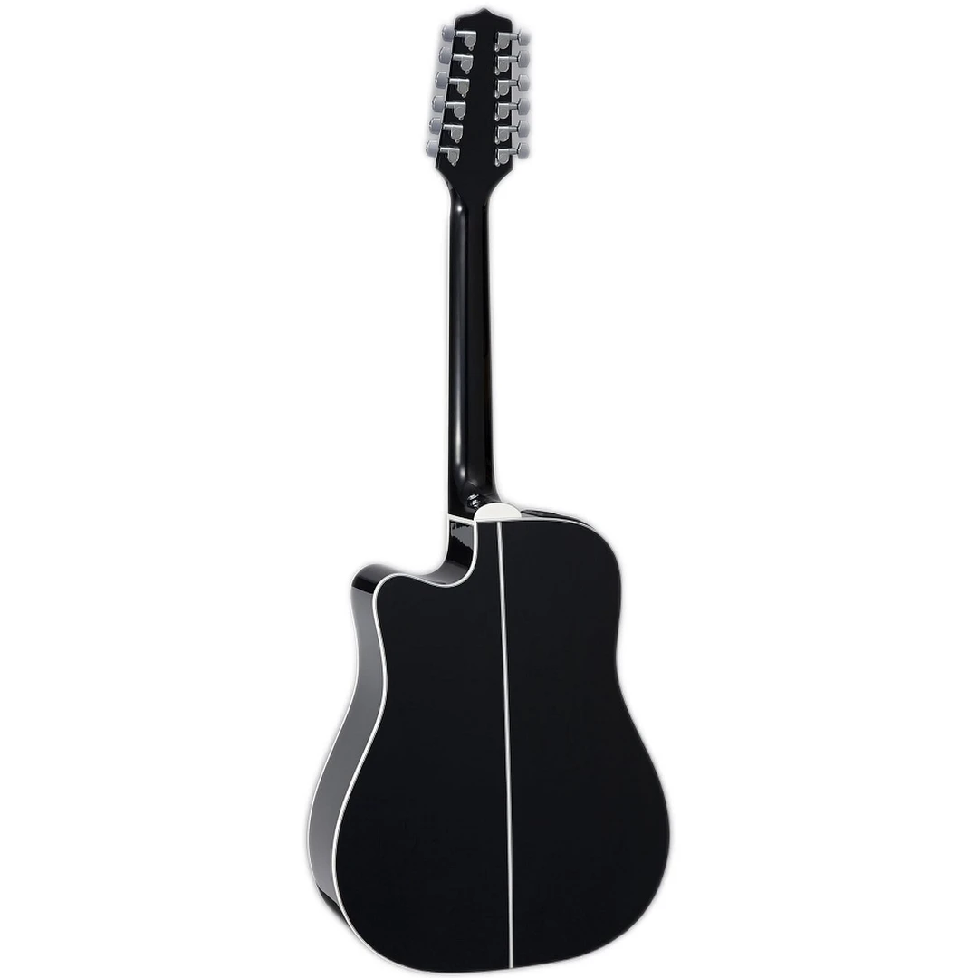 12-струнная электроакустическая гитара Takamine GD38CE-BLK
