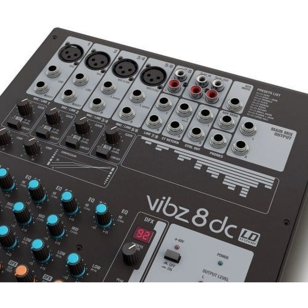 Микшерный пульт LD Systems VIBZ 8 DC