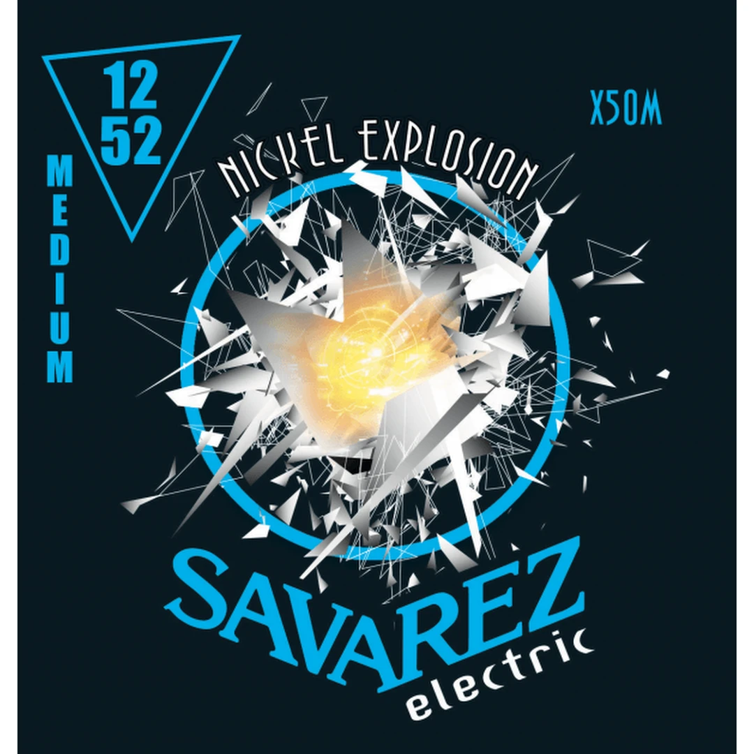 Струны для электрогитары Savarez X50M Nickel Explosion 12-52