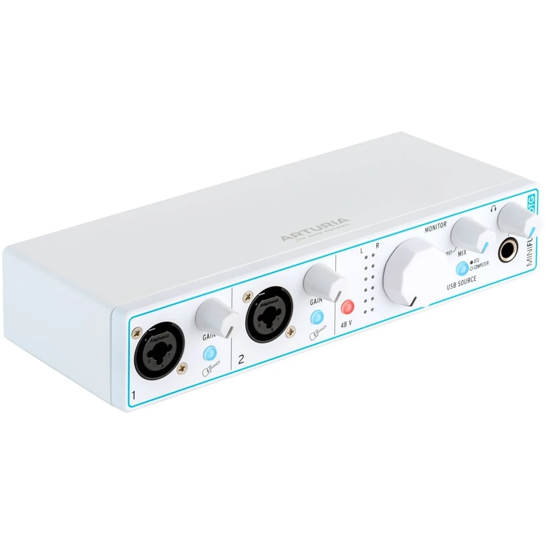 Аудиоинтерфейс Arturia MiniFuse 2 White OTG