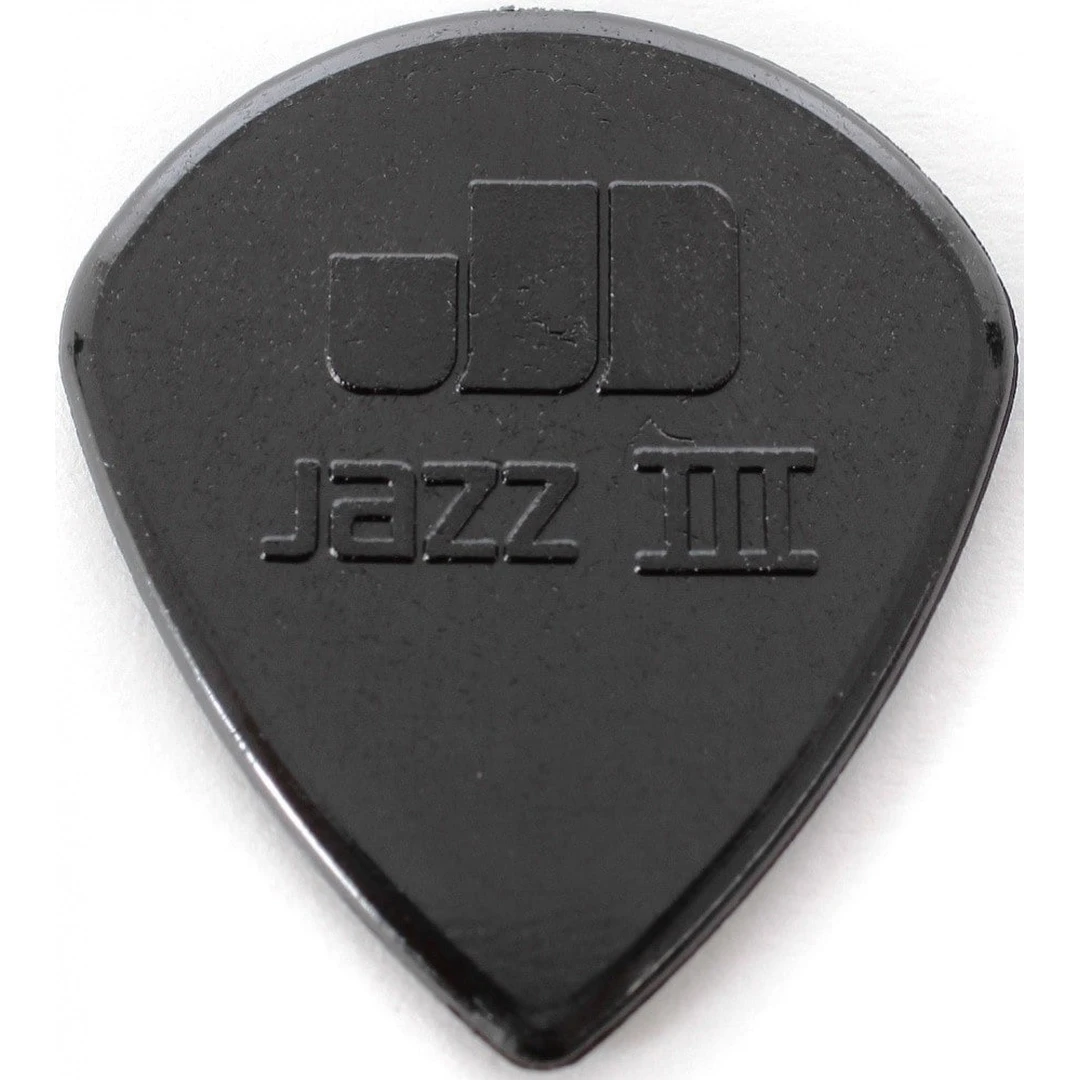 Медиатор Dunlop 47R3S Jazz III Black Stiffo Nylon