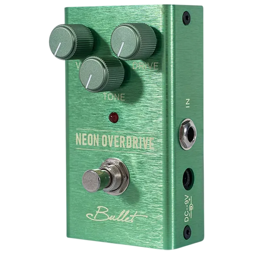 Педаль эффектов Hibilly Neon Overdrive (аналоговый овердрайв)