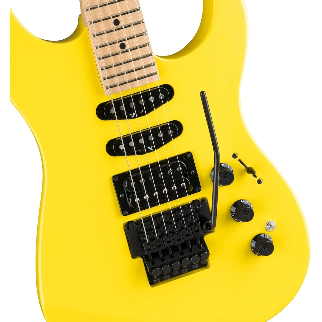 Электрогитара Fender Limited Edition HM Strat MN Frozen Yellow