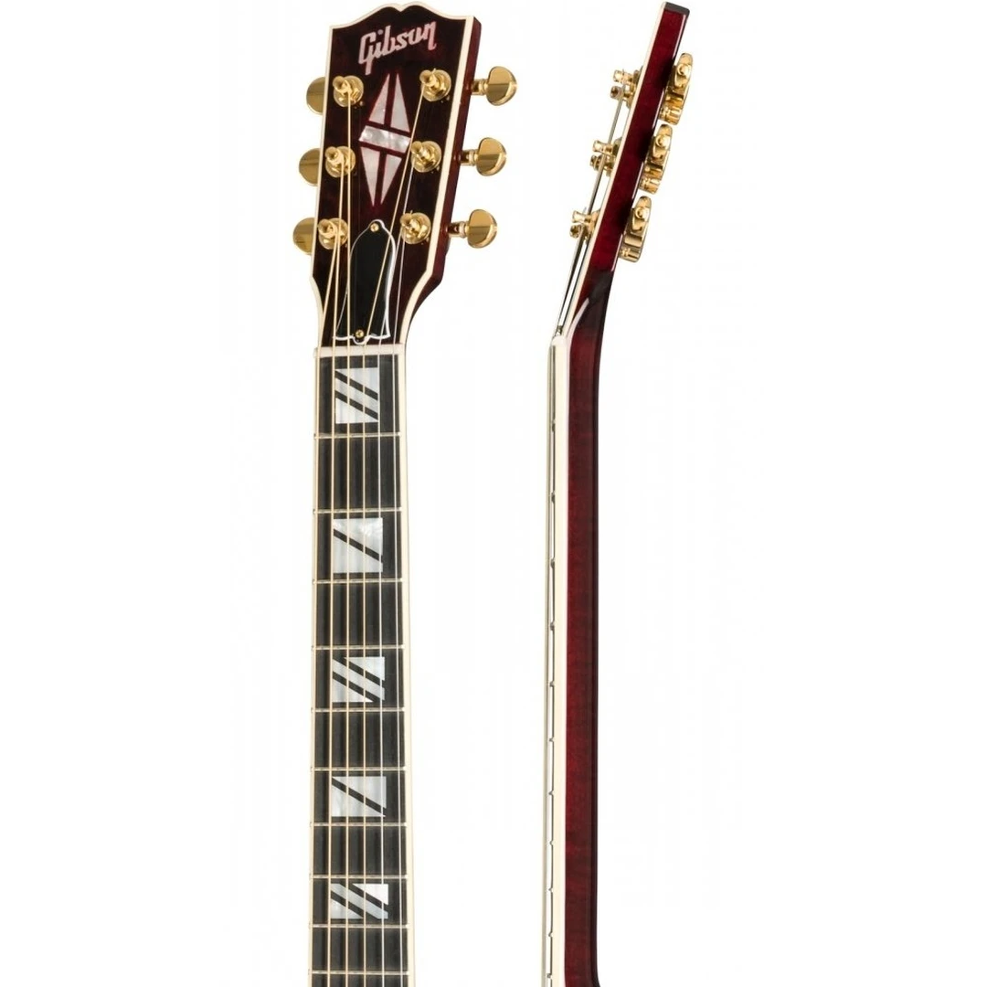 Электроакустическая гитара Gibson Hummingbird Chroma 2019 Black Cherry