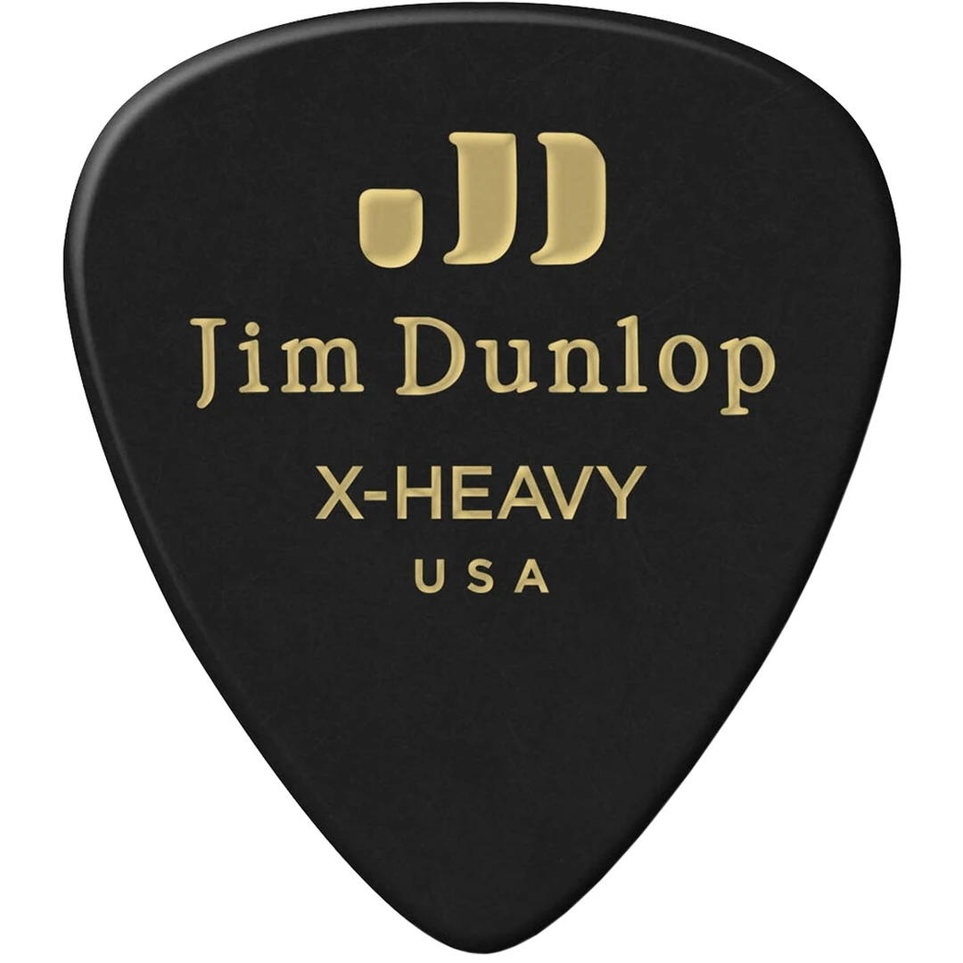 Набор медиаторов Dunlop 483P03XH Celluloid Black Extra Heavy