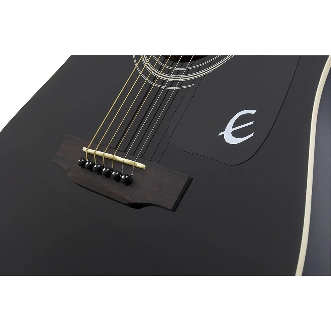 Акустическая гитара Epiphone DR-100 Ebony