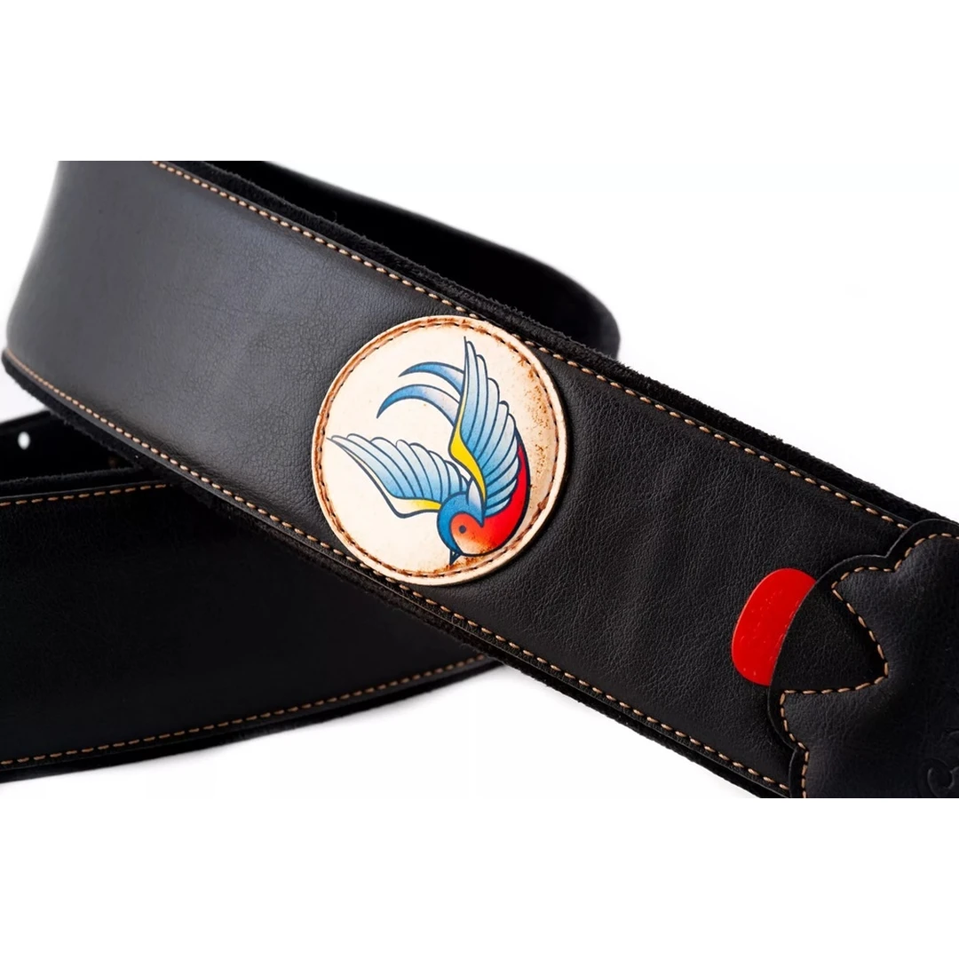 Ремень для гитары RightOn Straps Groove Old School Swallow