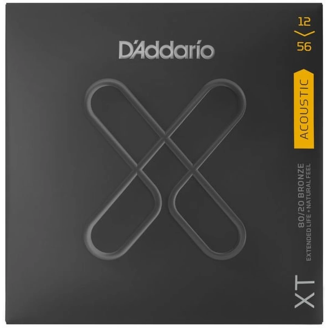 Струны для акустической гитары D'Addario XTABR1256 12-56