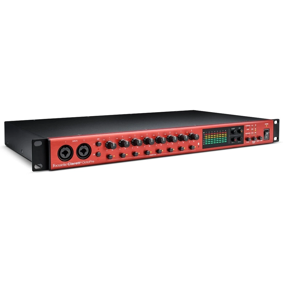 Предусилитель для микрофона Focusrite Clarett+ OctoPre
