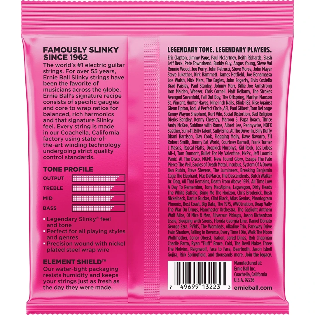 Струны для электрогитары Ernie Ball 3223 9-42