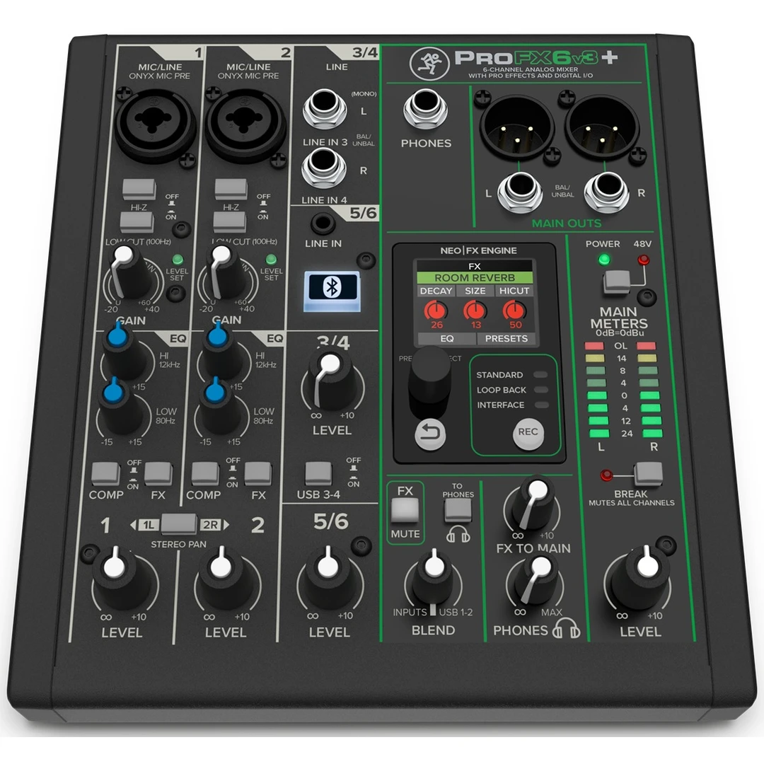 Микшерный пульт Mackie ProFX6v3+