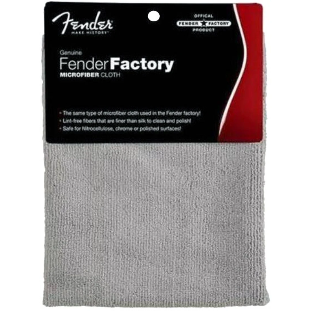 Салфетка полировочная Fender Factory Microfiber Cloth Gray
