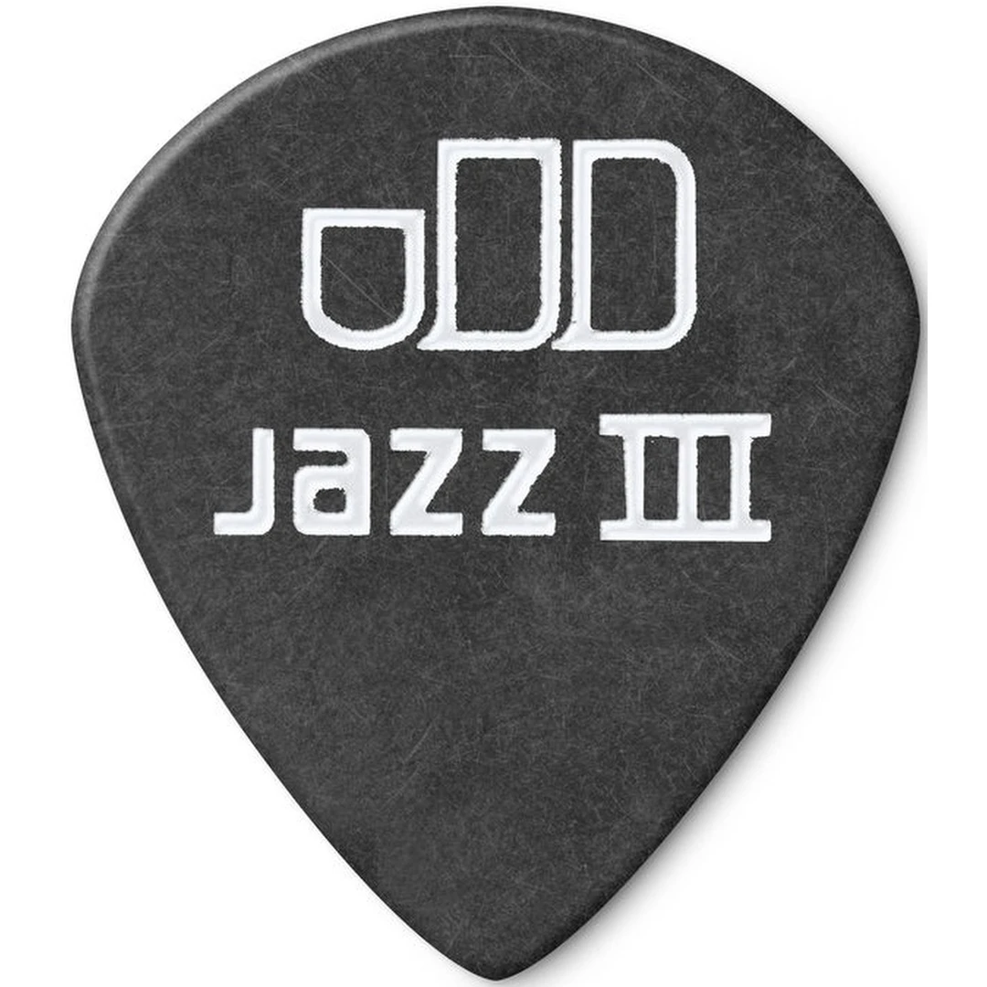 Медиатор Dunlop 482R1.0 Tortex Pitch Black Jazz III 1.0