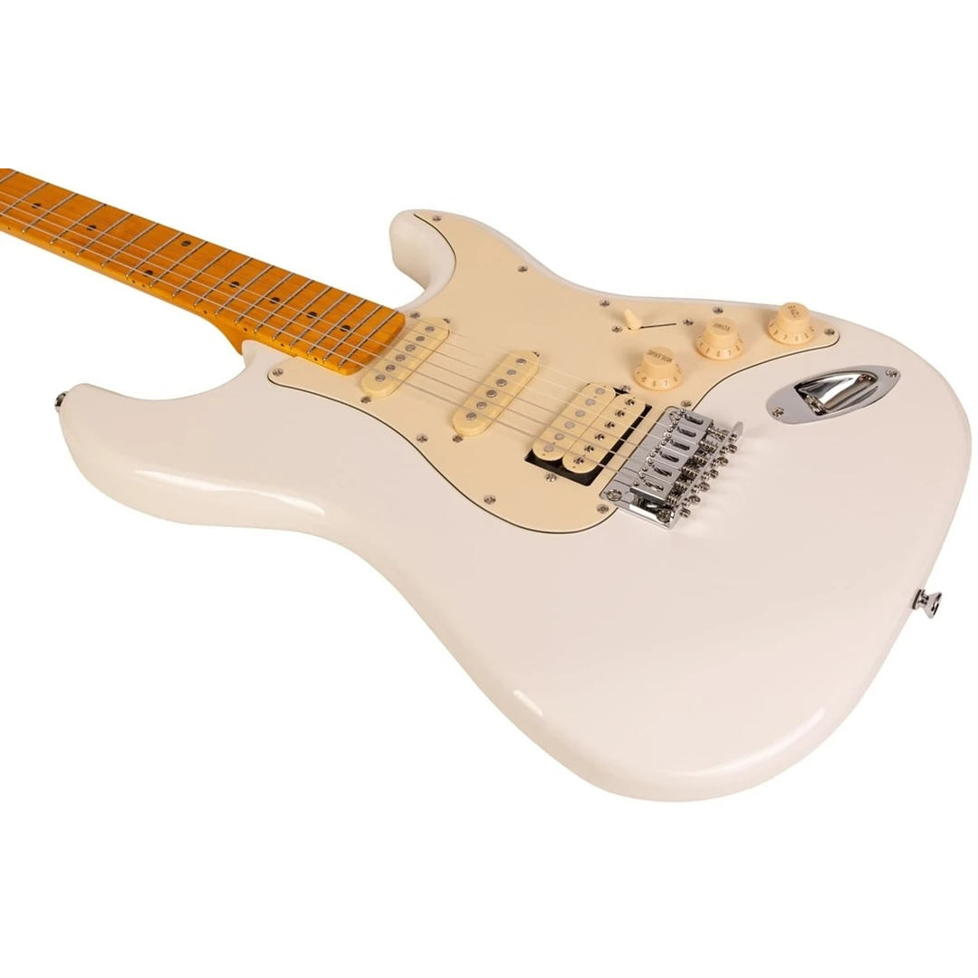 Электрогитара Rockdale Stars Classic HSS Maple Cream White