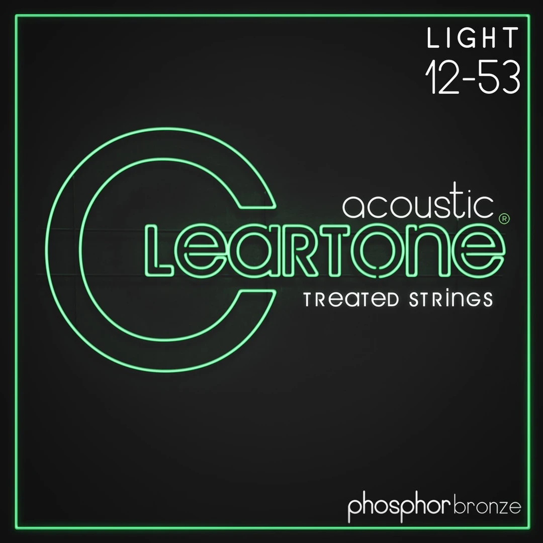 Струны для акустической гитары Cleartone 7412 Phosphor Bronze