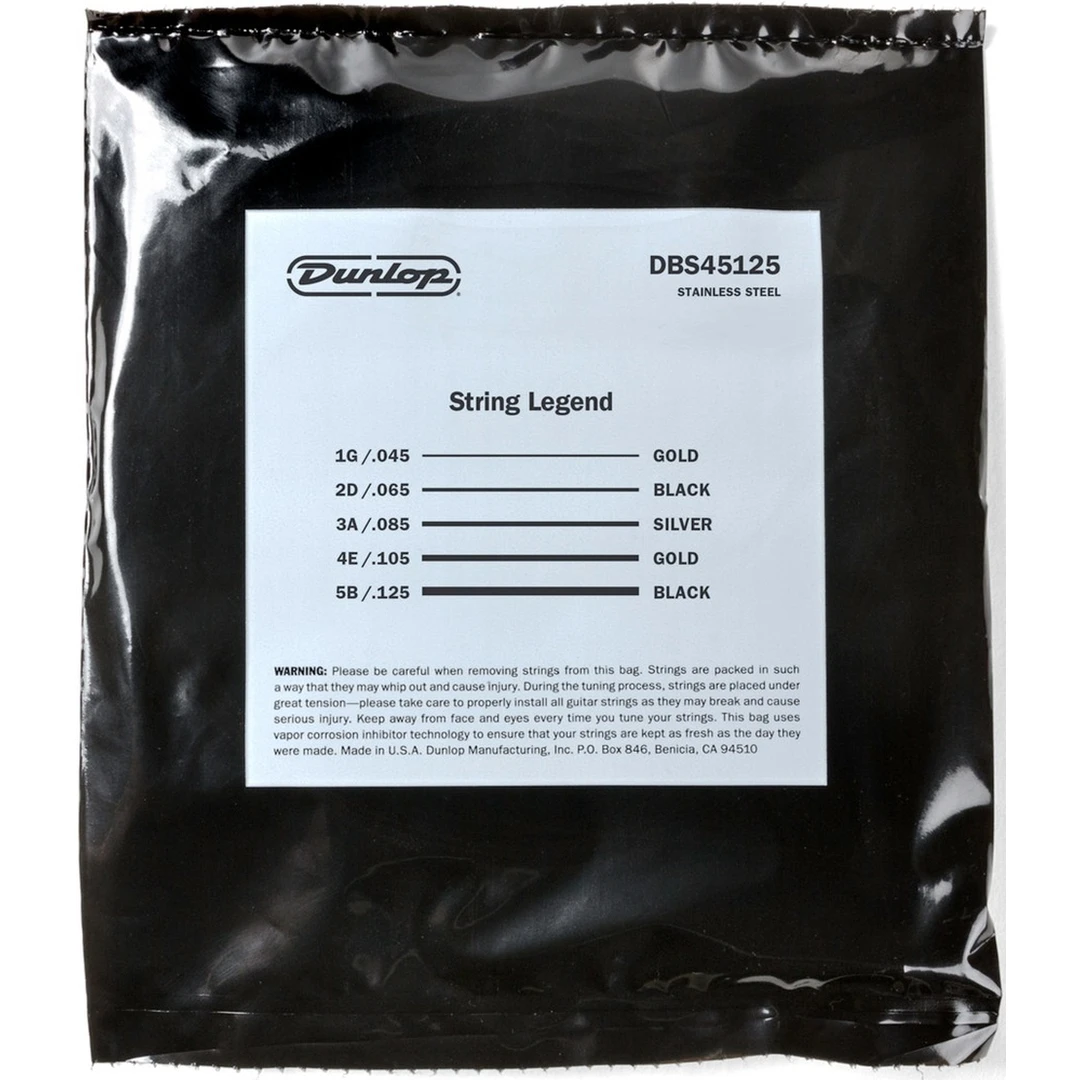 Струны для бас-гитары Dunlop DBS45125 45-125
