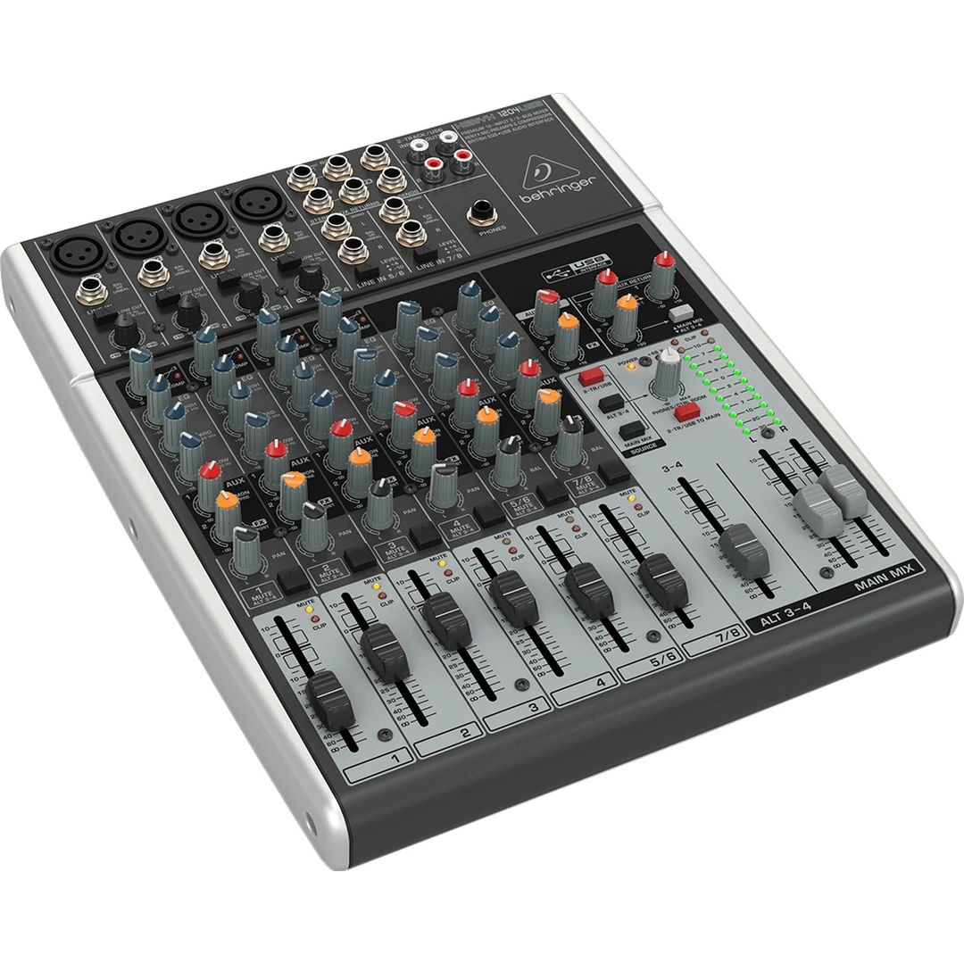 Микшерный пульт Behringer 1204USB