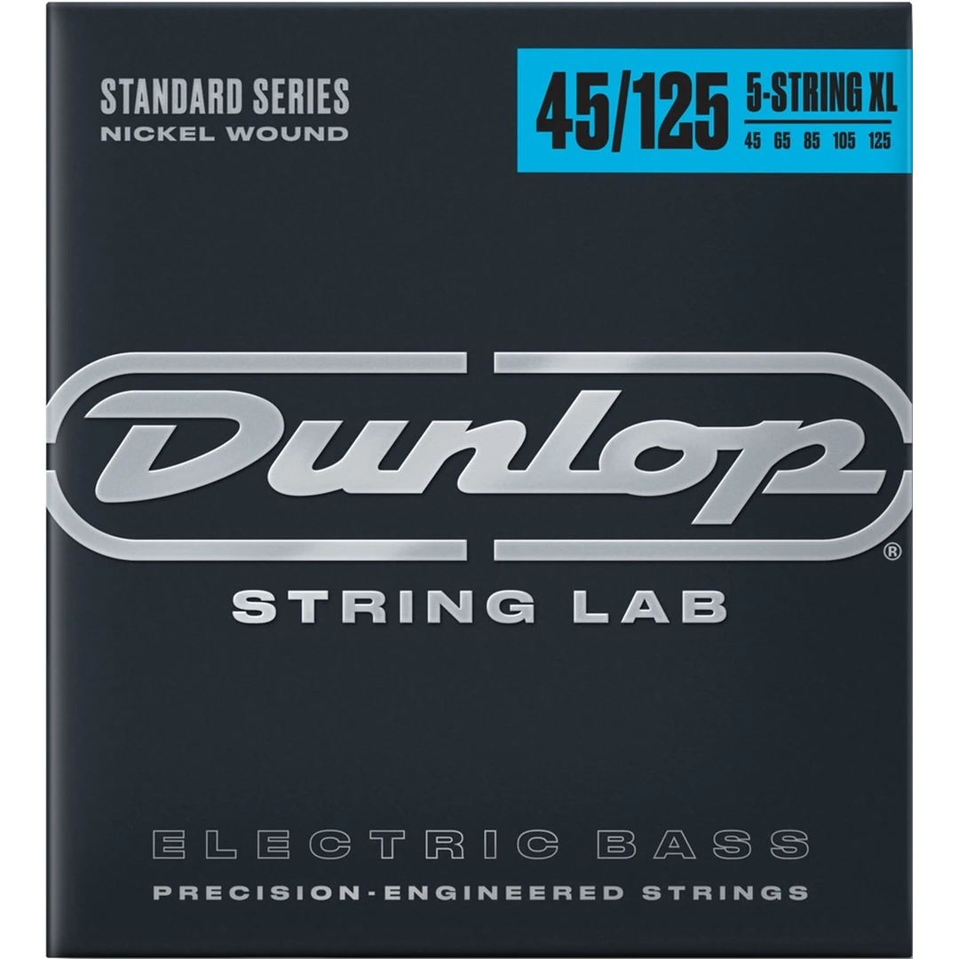 Струны для бас-гитары Dunlop DBN45125XL 45-125