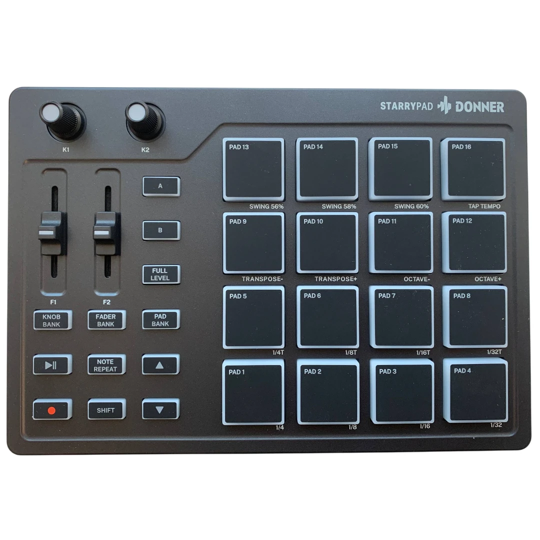 MIDI-контроллер Donner DPD-16 EC3305