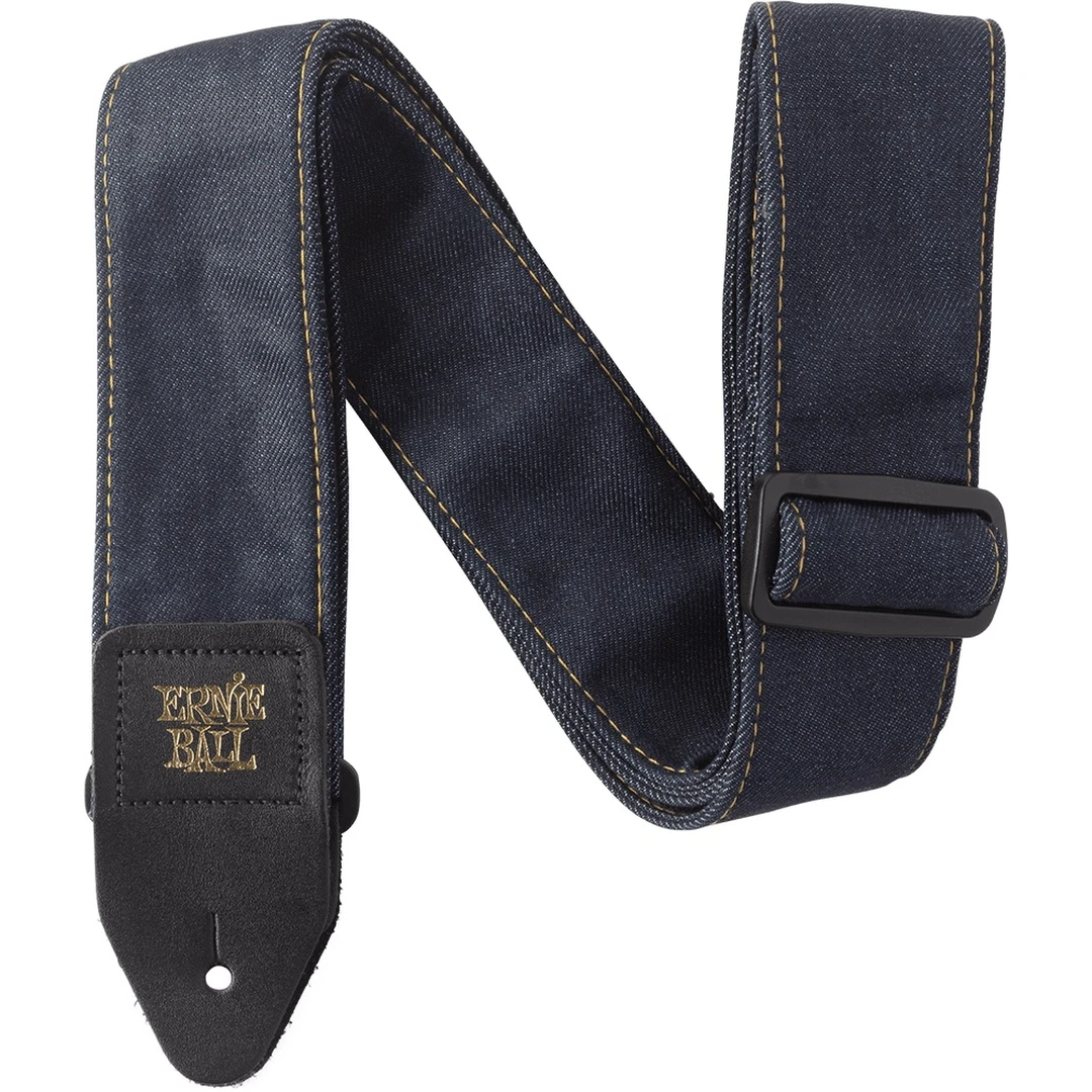 Ремень для гитары Ernie Ball Denim Indigo Rinse P04059