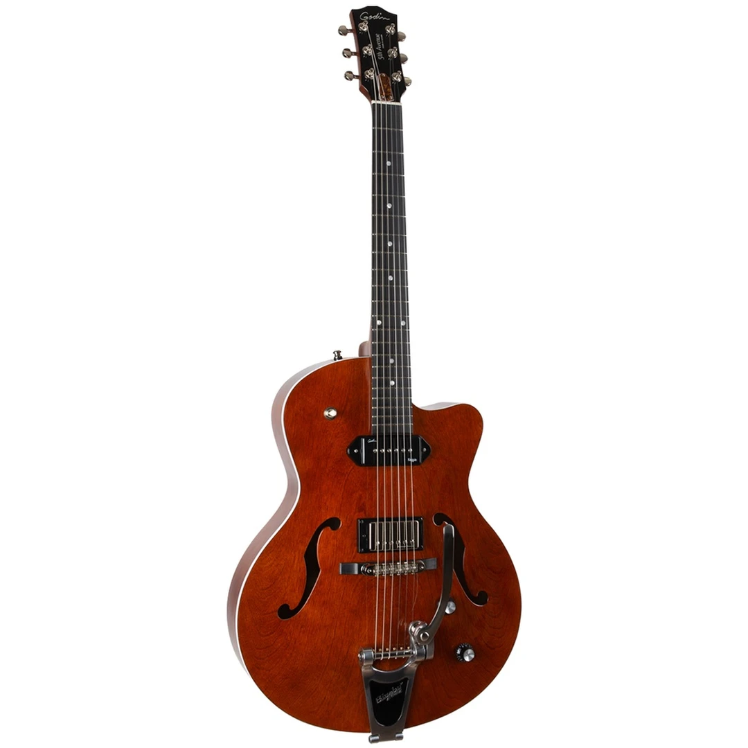 Полуакустическая гитара Godin 5th Ave Uptown Custom Havana Brown