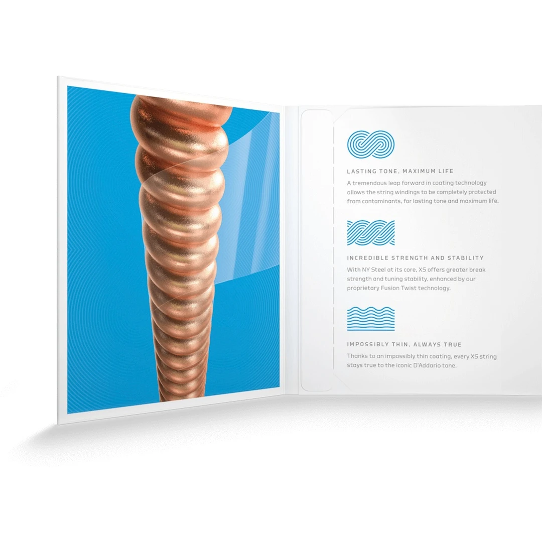 Струны для акустической гитары D'Addario XSAPB1253 12-53