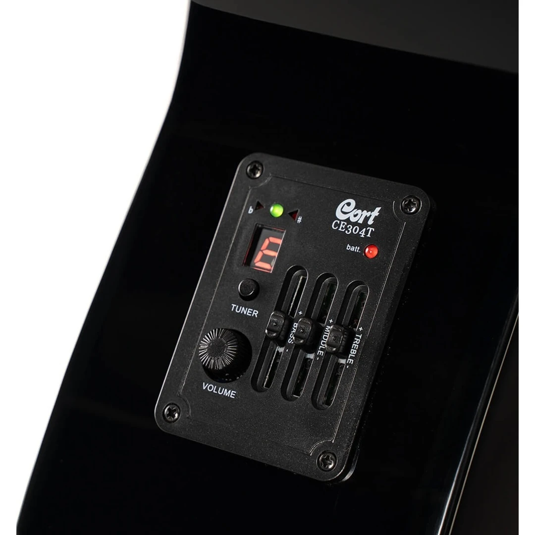 Электроакустическая гитара Cort L60CE BK