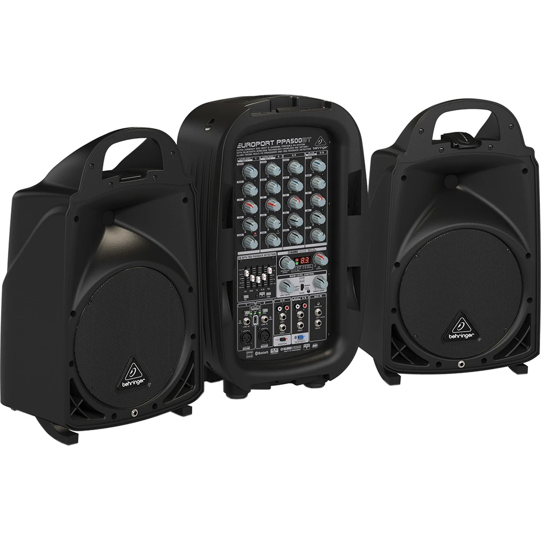 Комплект звукового оборудования Behringer Europort PPA500BT
