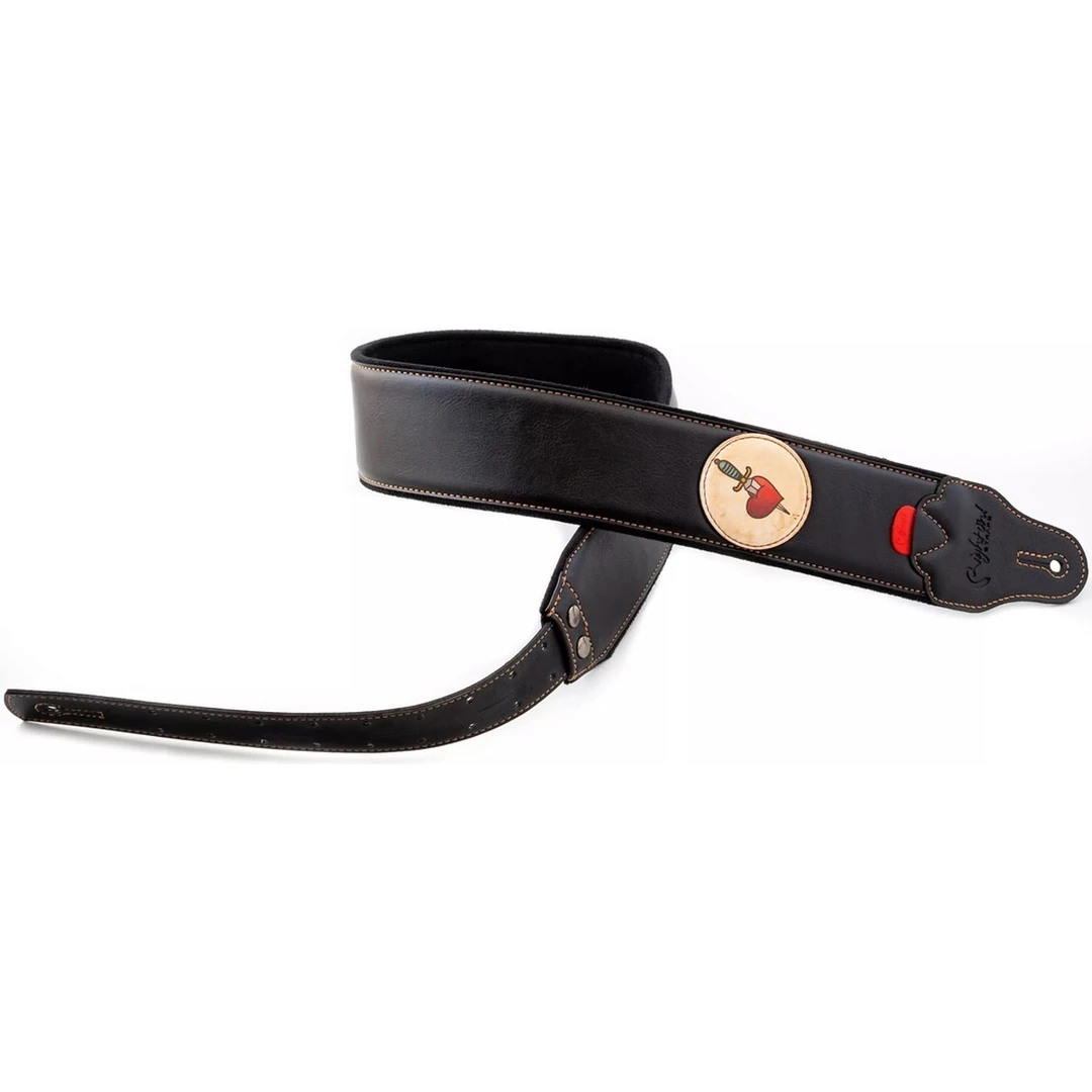 Ремень для гитары RightOn Straps Groove Old School Heart