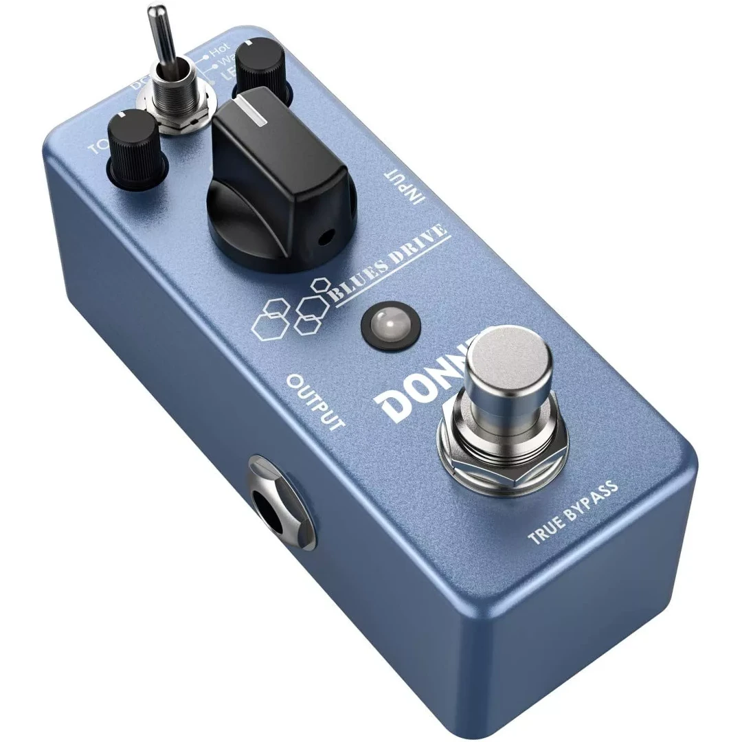 Педаль эффектов Donner EC743 Blues Drive Overdrive
