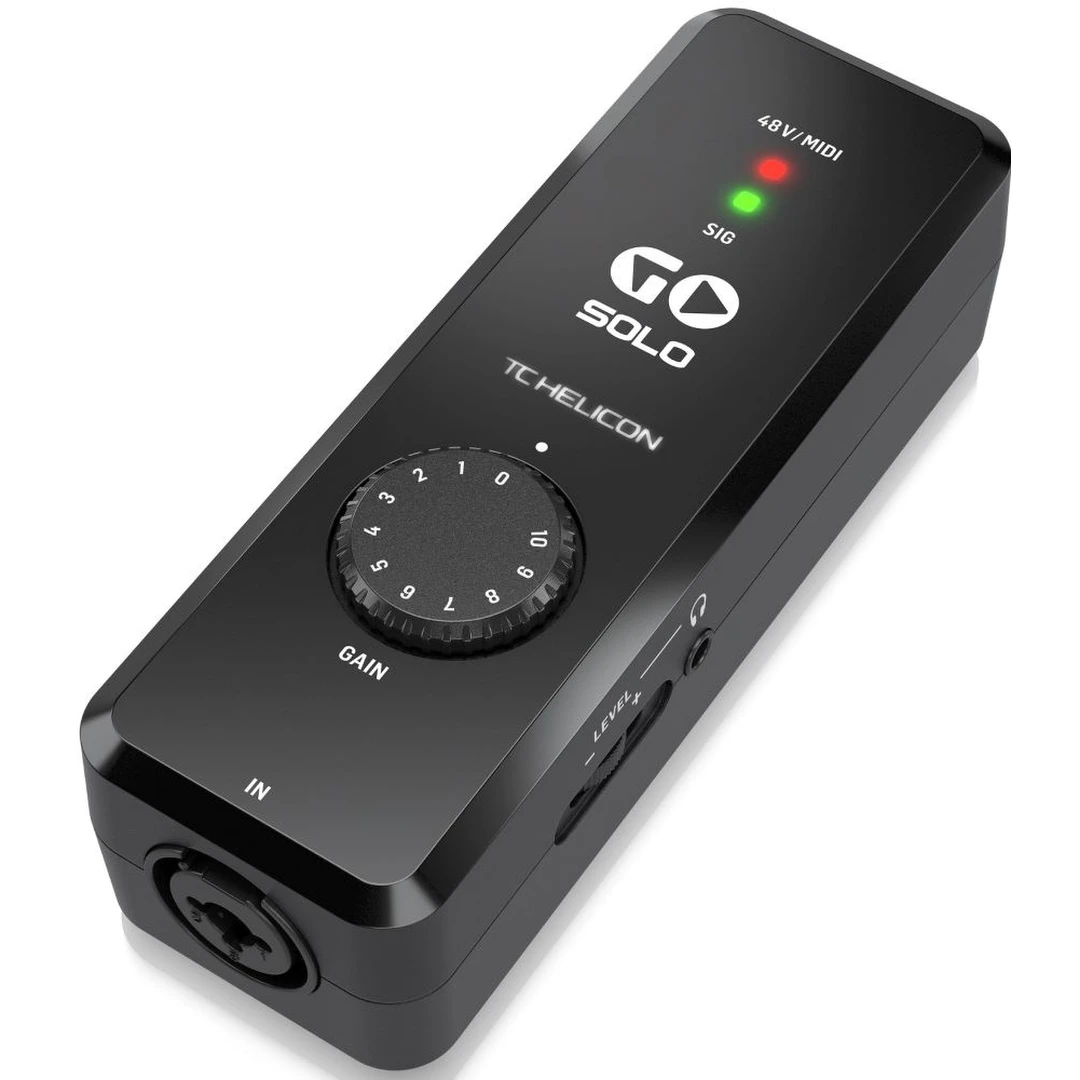 Аудиоинтерфейс TC Helicon Go Solo