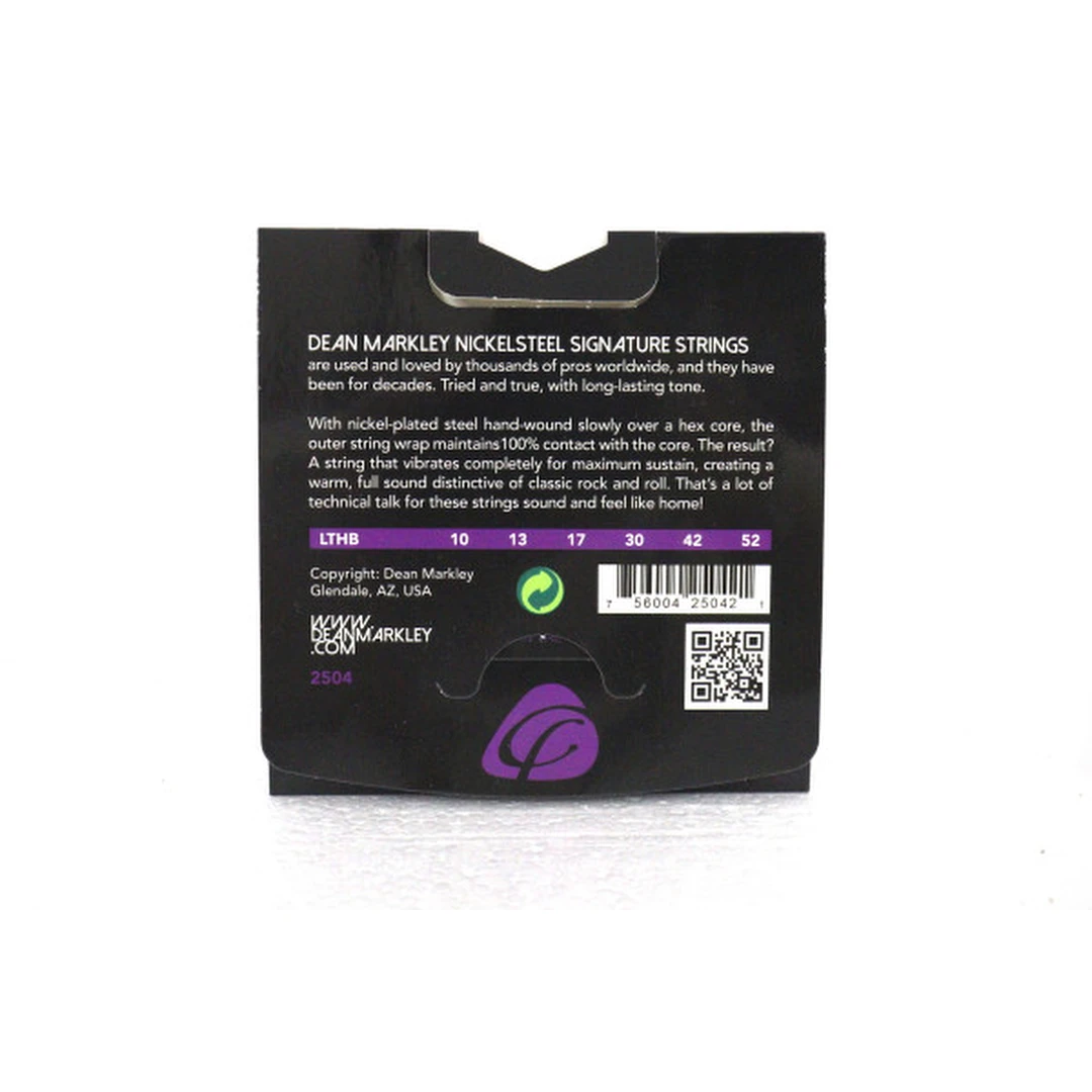 Струны для электрогитары Dean Markley 2504 Signature 10-52