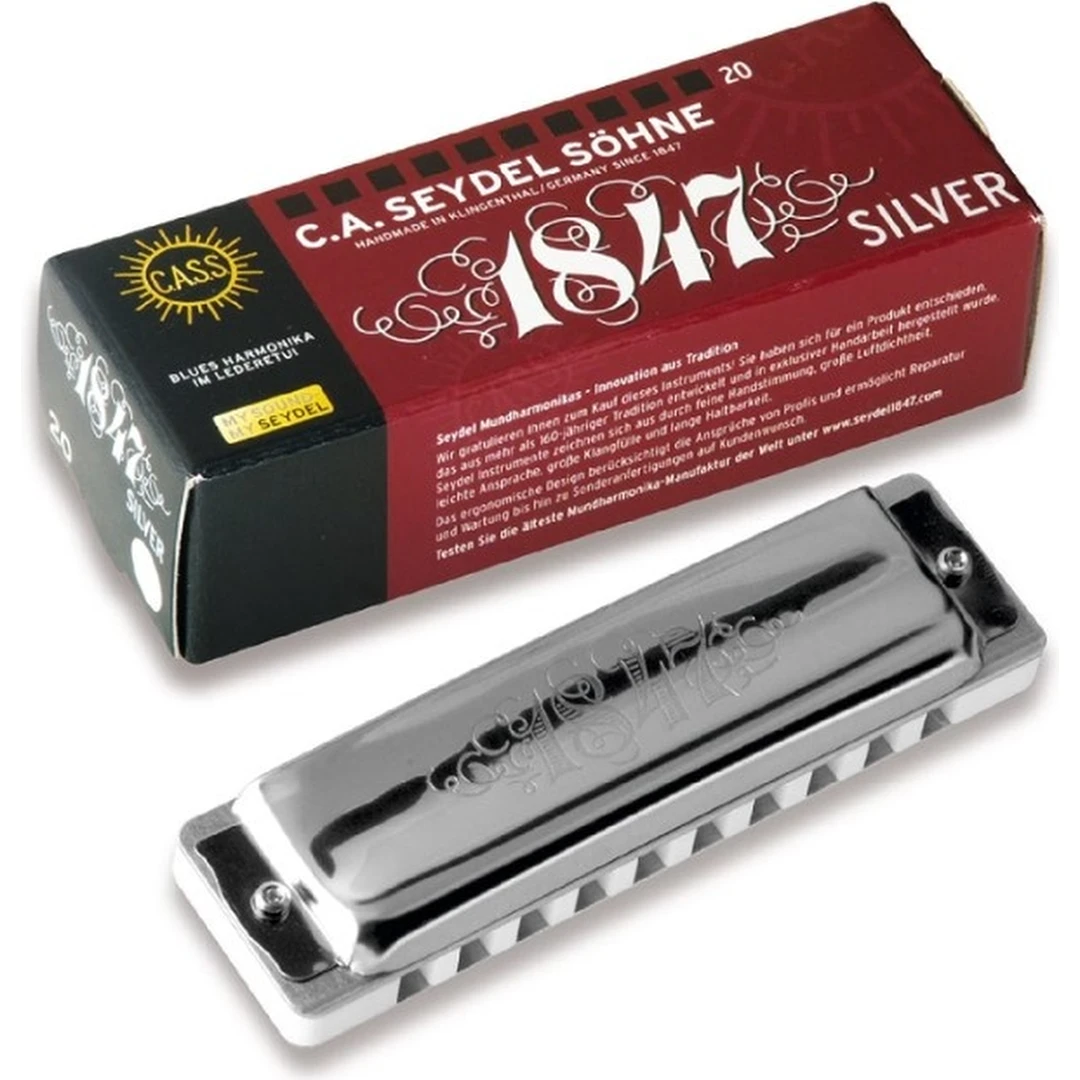 Губная гармошка Seydel Blues 1847 Silver C