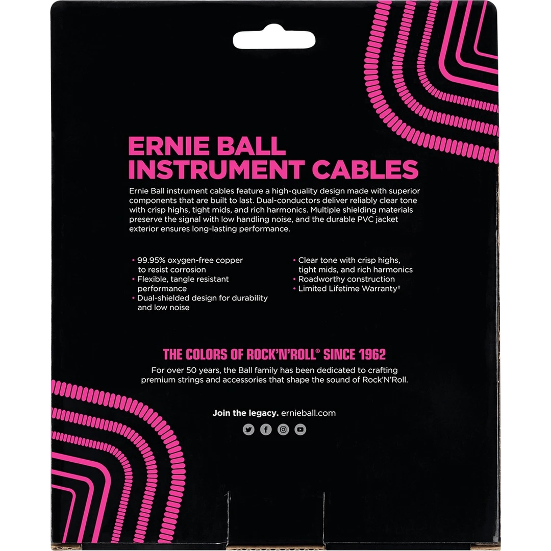 Инструментальный кабель Ernie Ball P06044