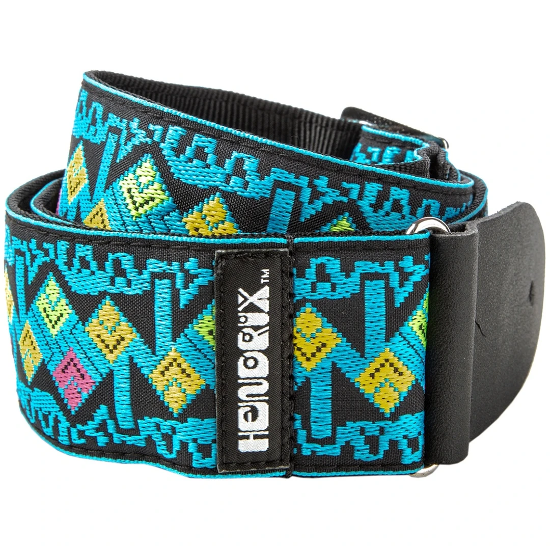 Ремень для гитары Dunlop JH14 Jimi Hendrix Maui Blue Diamond