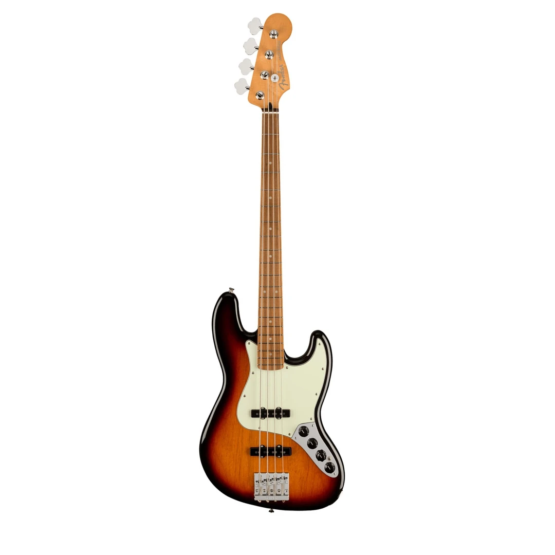 Бас-гитара Fender Player Plus Active Jazz Bass PF 3-Tone Sunburst
