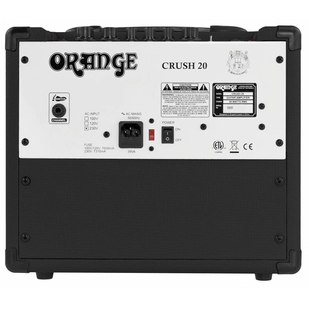 Комбоусилитель Orange Crush 20 BK