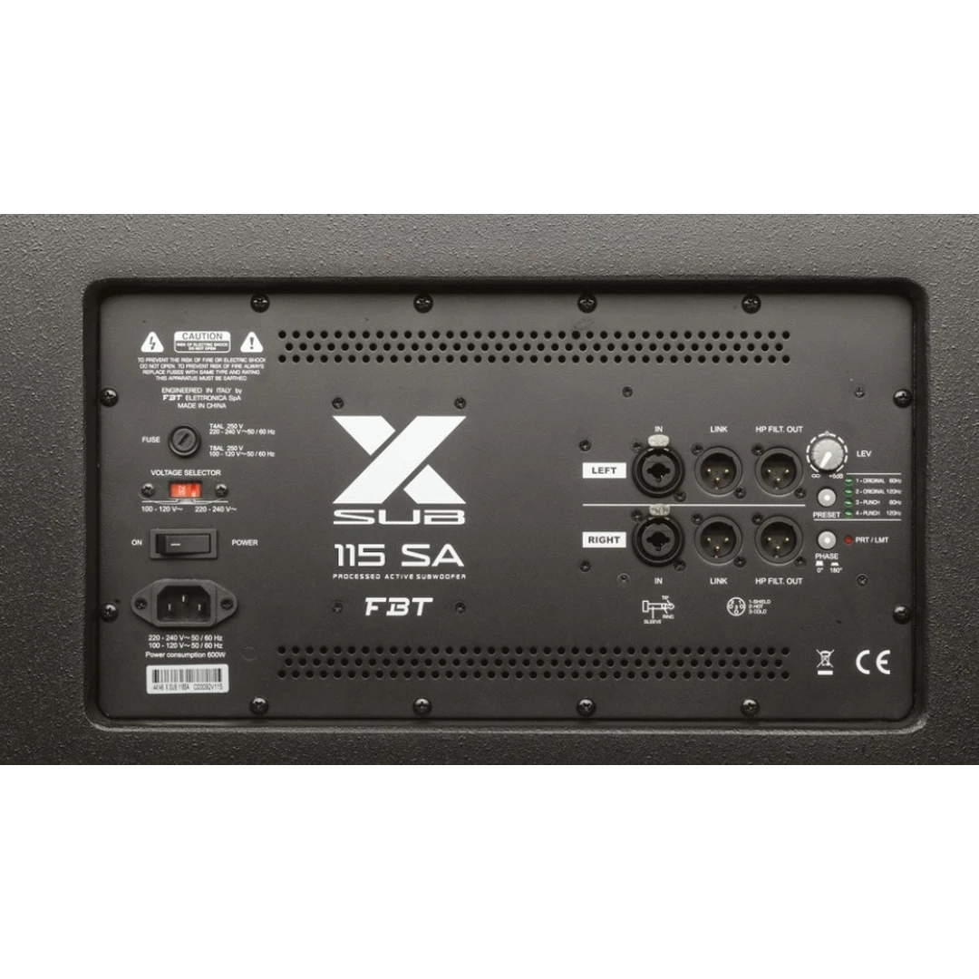 Сабвуфер FBT X-SUB 115SA