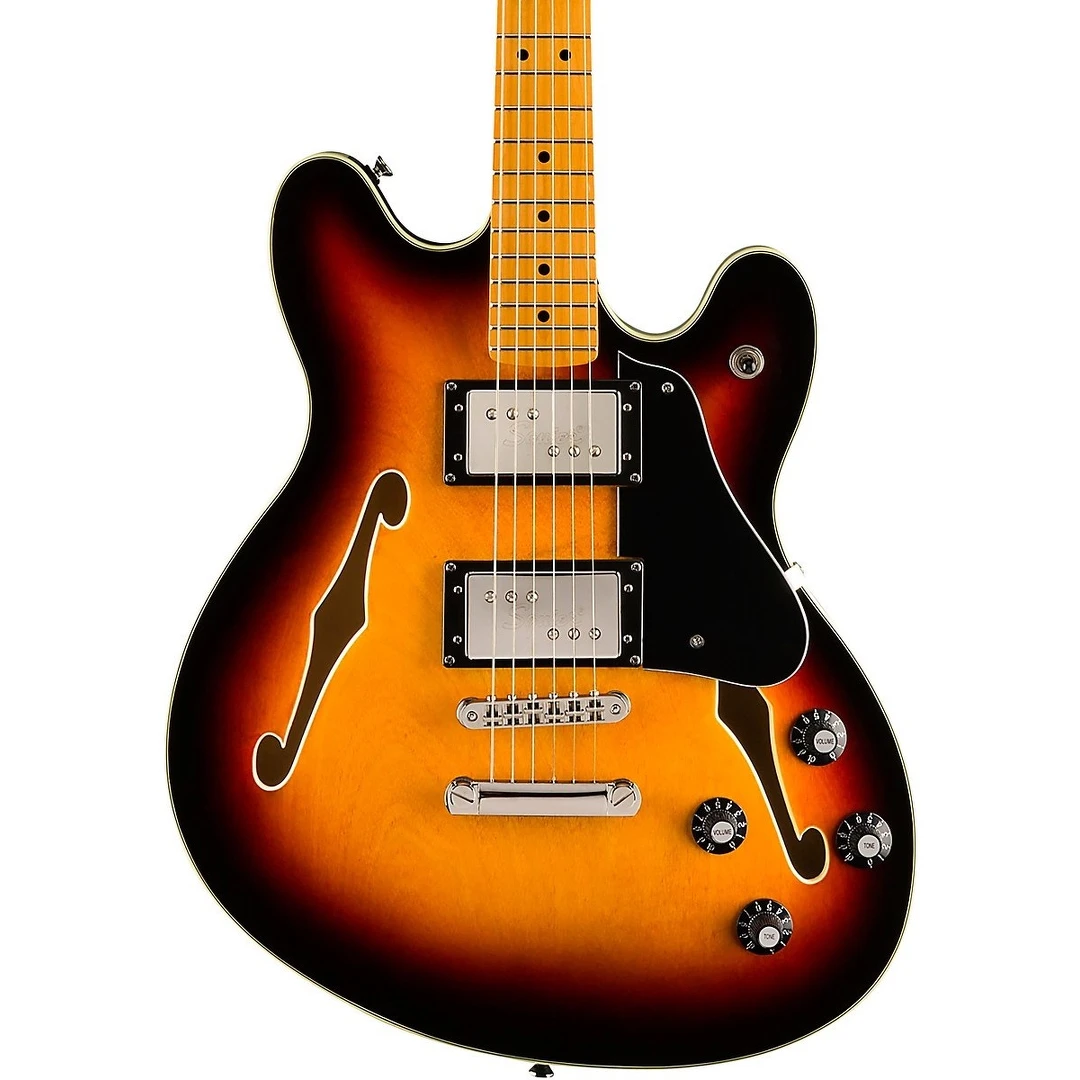 Полуакустическая гитара Fender Squier Classic Vibe Starcaster MN 3-Color Sunburst