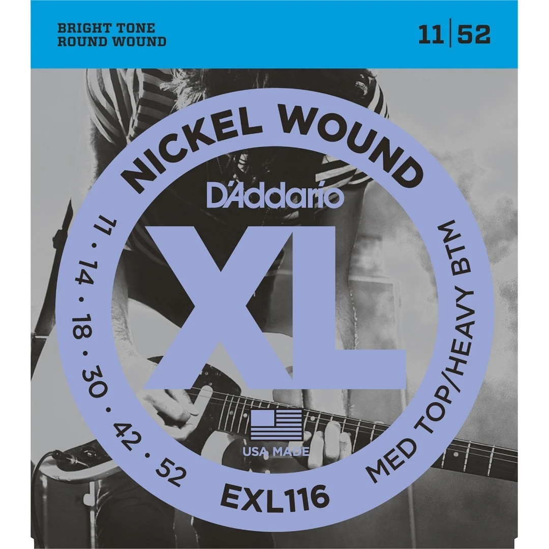 Струны для электрогитары D'Addario EXL116 11-52