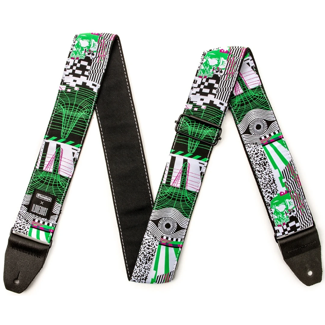 Ремень для гитары Dunlop ILD16 I Love Dust Strap Tempest Fuzz