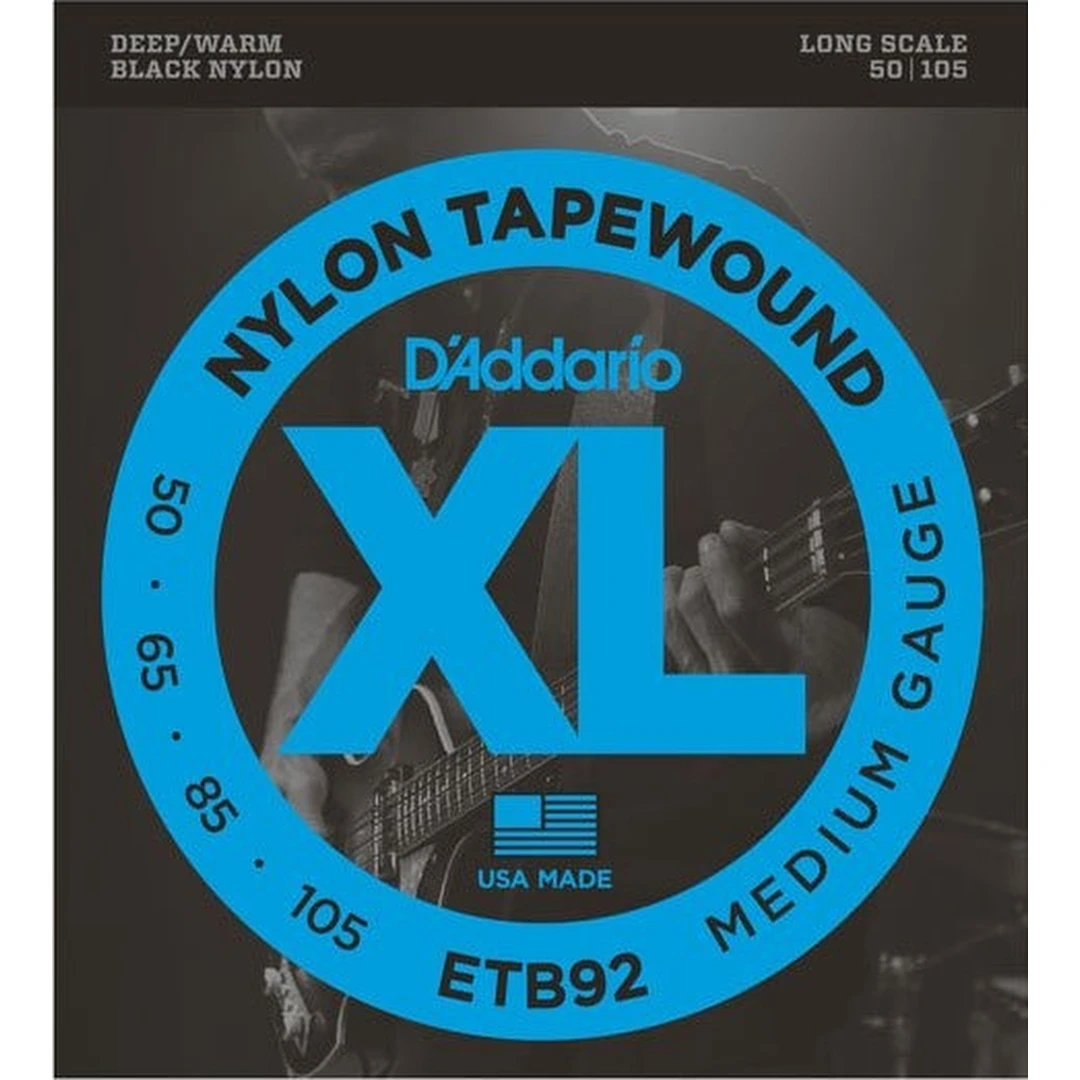 Струны для бас-гитары D’Addario ETB92 50-105